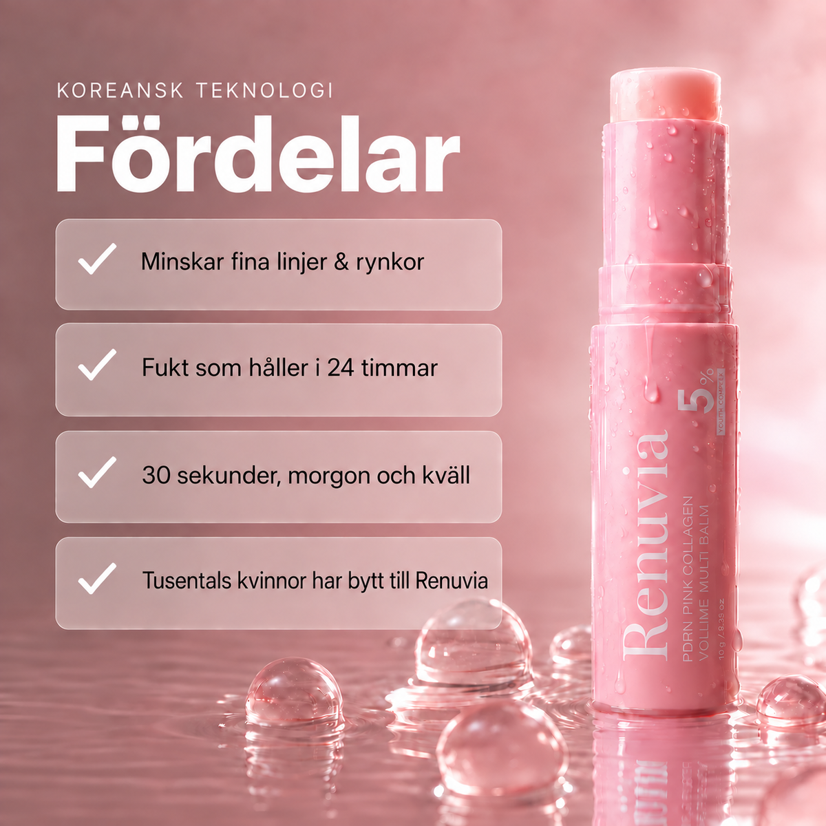 Renuvia Kollagen Volume Balm – För Huden Som Tappat Sin Glöd
